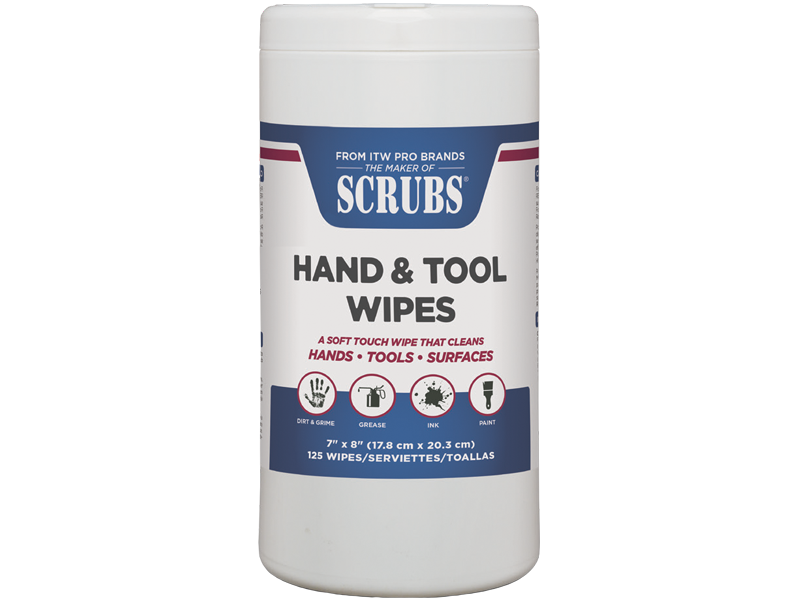 SCRUBS® Hand and Tool Wipes NuCalgon